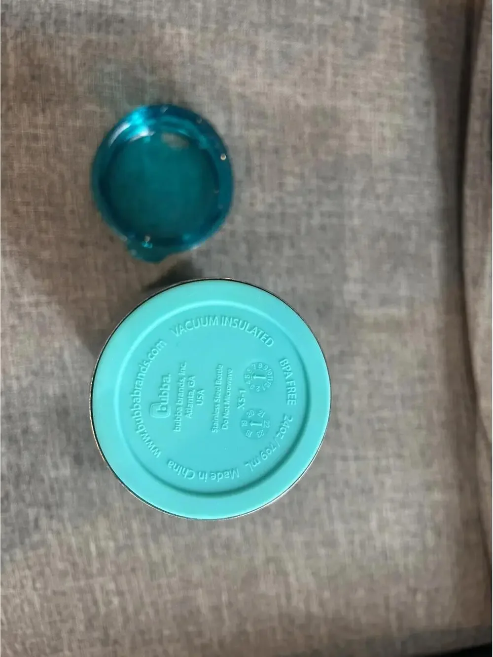 Bubba Envy Vacuum Insulated Stainless Steel Tumbler 24 oz Teal Lid